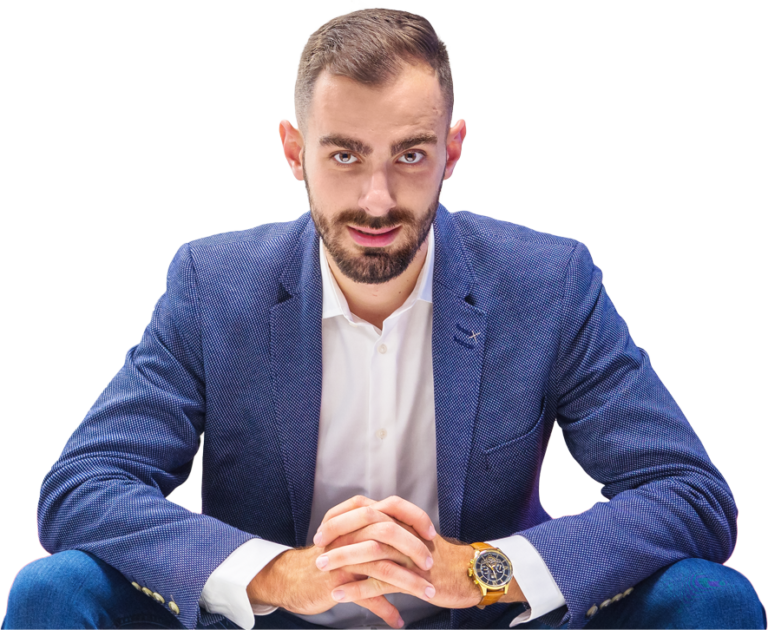 Portrét finančního poradce v moderní kanceláři